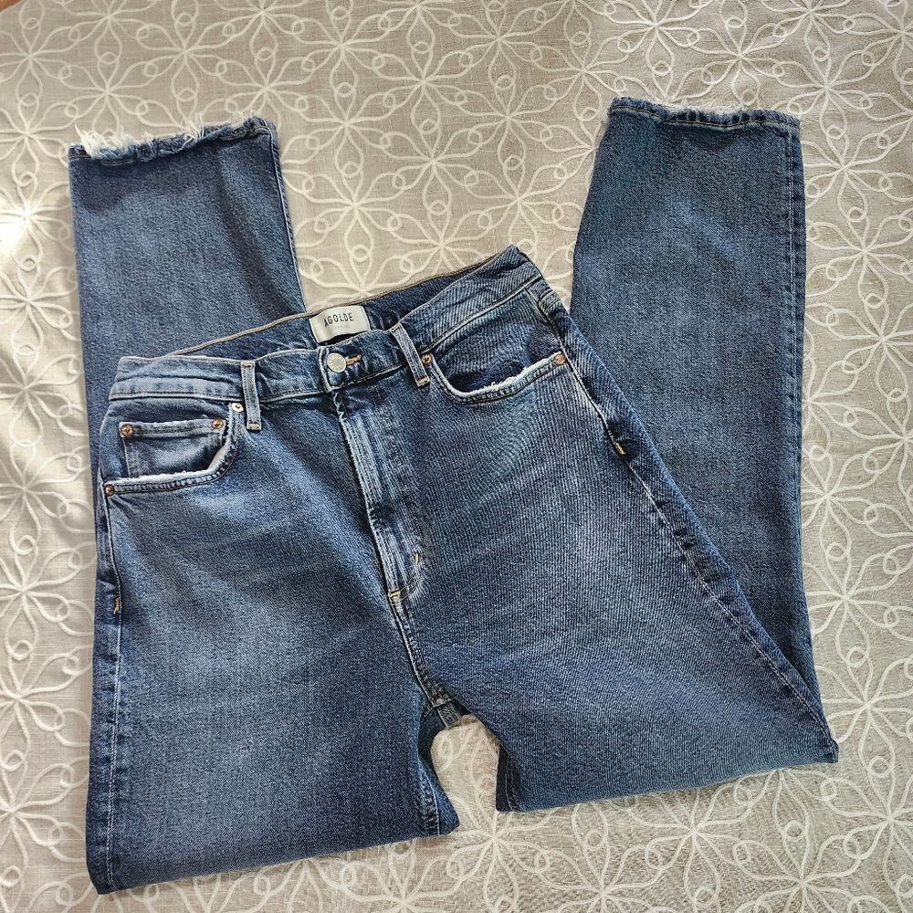 Agolde High Rise Stovetop Jeans Size 29